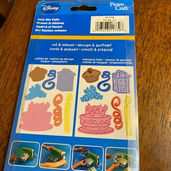 Cuttlebug Disney cut &‎ emboss  4 total - Picture 8 of 8